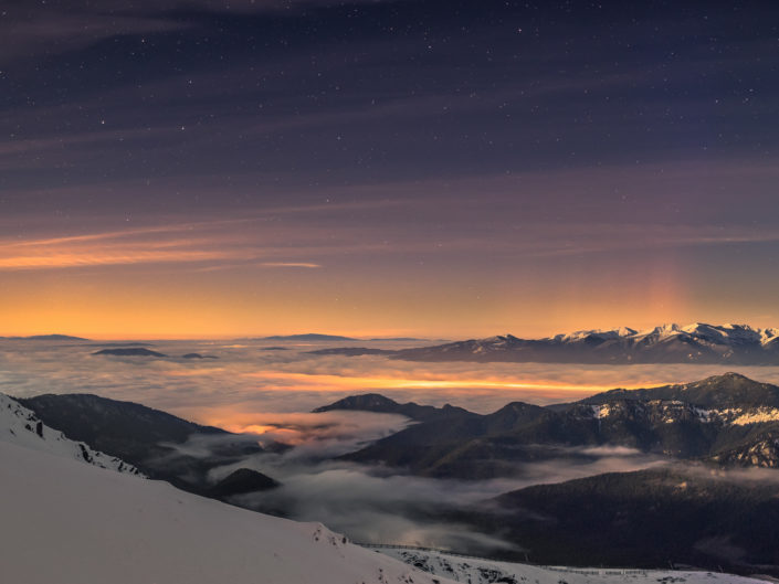 Polárna žiara - Chopok